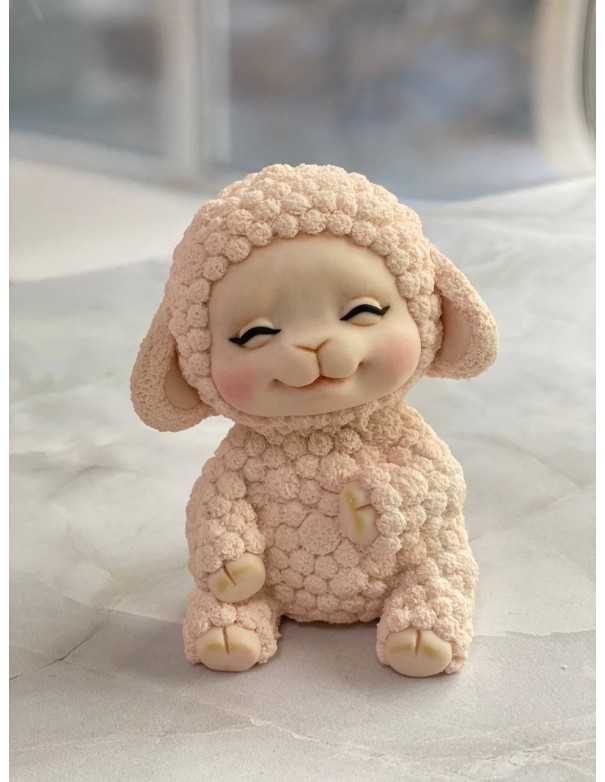 Hallelujah Lamb silicone mold