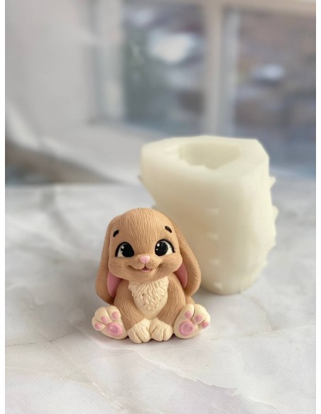 Foremka silikonowa Zajączek Uśmiech