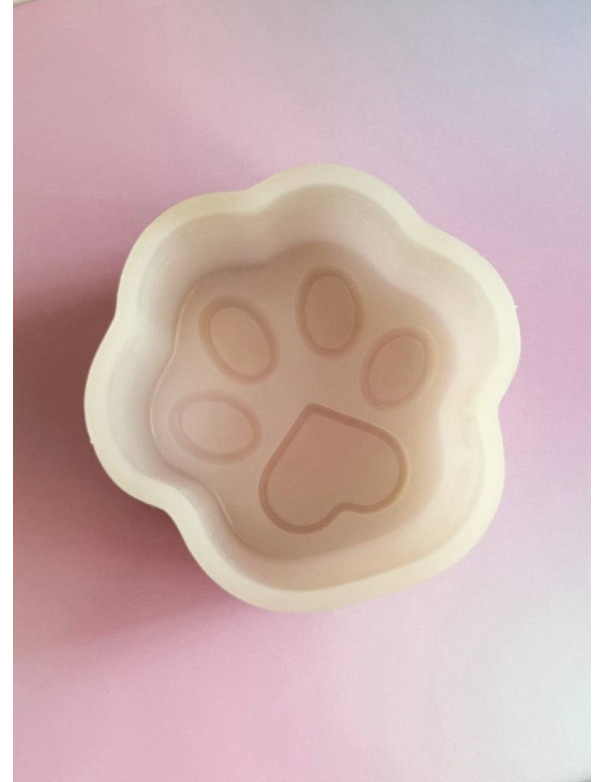 Silicone mold „Paw” – for monoportions / desserts