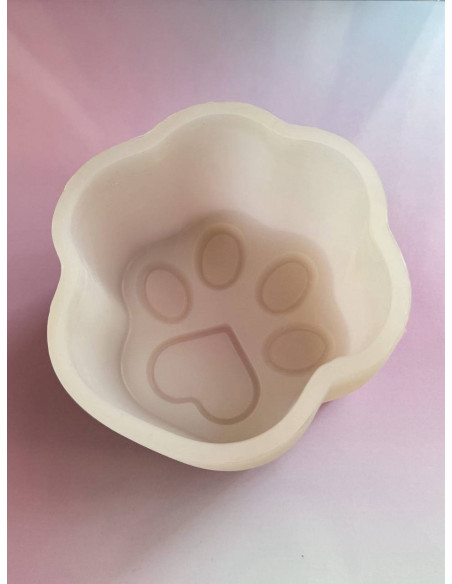 Silicone mold „Paw” – for monoportions / desserts
