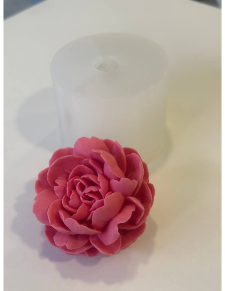 Foremka silikonowa-Piwonia Delikatna mała