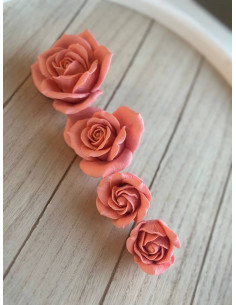 Silicone mold Velvet Rose 2