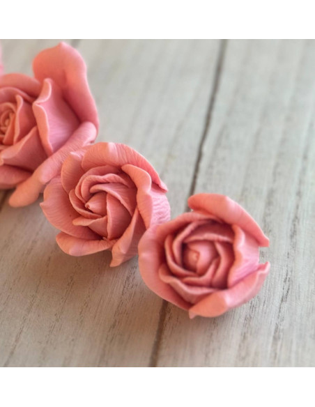 Silicone mold Velvet Rose