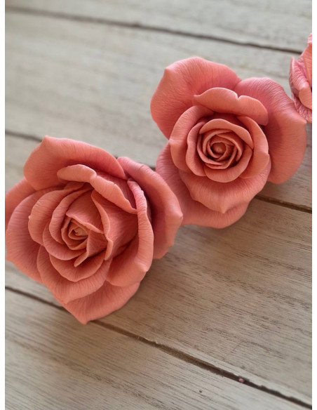 Silicone mold Velvet Rose