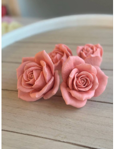 Silicone mold Velvet Rose