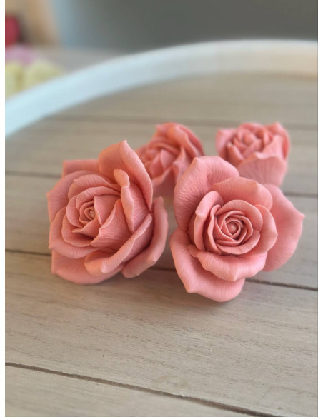 Silicone mold Velvet Rose