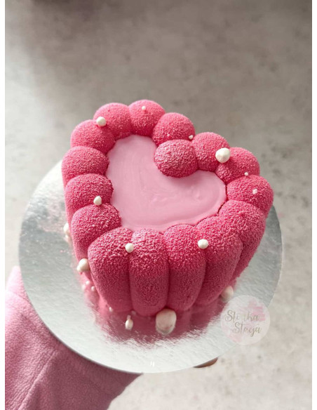 Silicone mold for bento cake – Heart