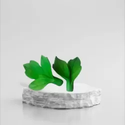 Peony Leaves Silicone Mold 2