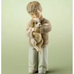 Foremka Chłopiec z pieskiem